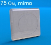 AGATA-F MIMO 2x2 - панельная антенна MIMO 15-17dBi 2G/3G/4G/Wi-Fi, F-female 75Ом