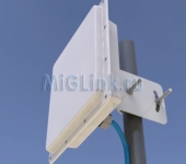 Панельная антенна 14дб с встроенным 3G модемом MiG Panel modem 3G 2.0-14
